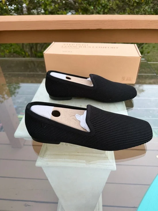 Vivaia Samantha Black Loafers Never Worn, still in the box - Picture 4 of 10